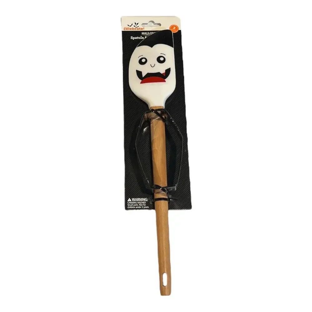 Way to Celebrate! Halloween Dracula Spatula with Coffin Cookie Cutter